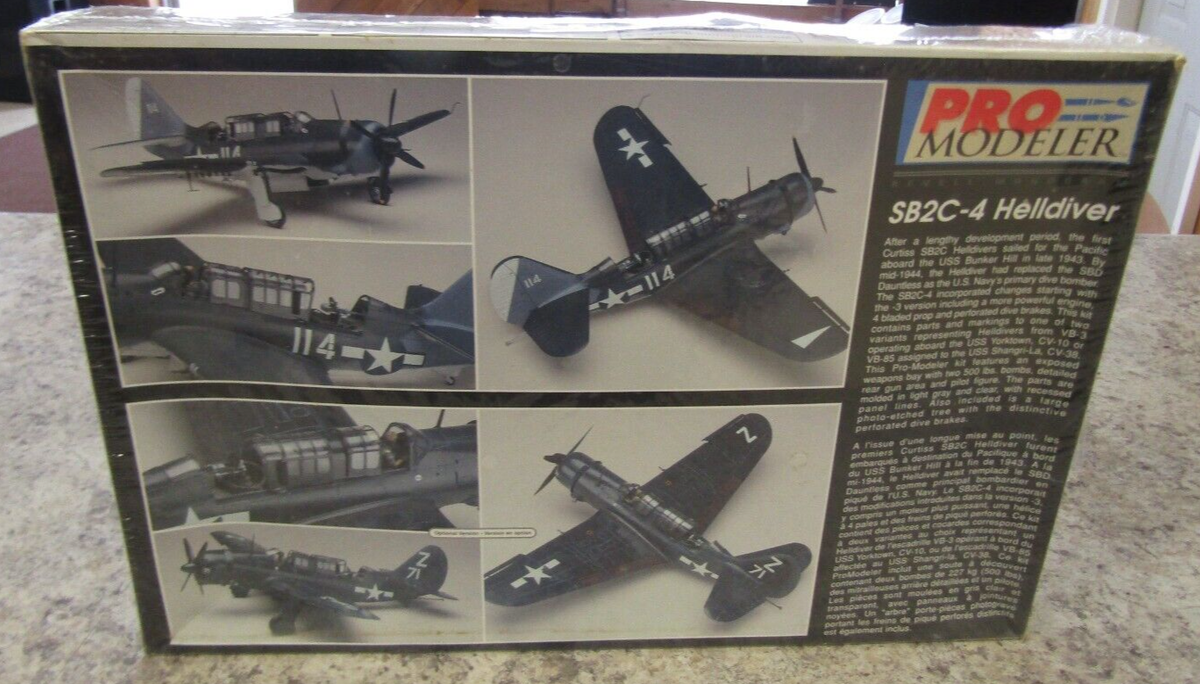 Pro Modeler Revell-Monogram 1/48 Scale SB2C-4 Helldiver - Factory