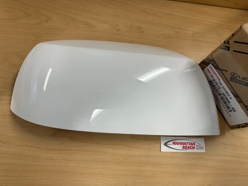10-21 SEQUOIA 14-21 TUNDRA PASSENGER SIDE WHITE MIRROR COVER 87915-0C060-A0