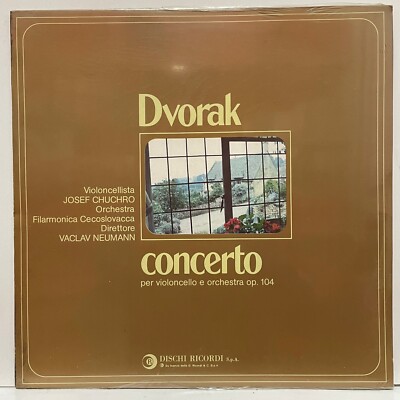 V. Neumann: Dvořák - Konzert Violoncello und Orchester Op.104; Vinyl LP unbespielt