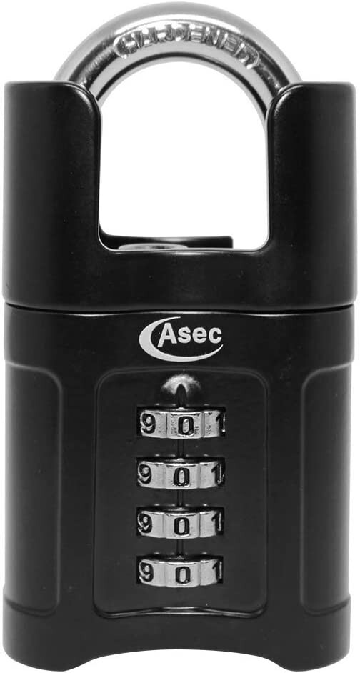 AS10498 - ASEC Closed Shackle Combination Padlock 55mm