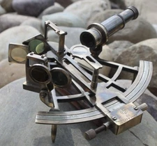 Vintage Working Sextants MARITIME NAVIGATION SeXTENT INSTRUMENTS Telescopic