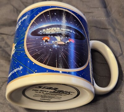 Star Trek Next Generation Coffee Mug U.S.S. Enterprise NCC 1701 Enesco 1994