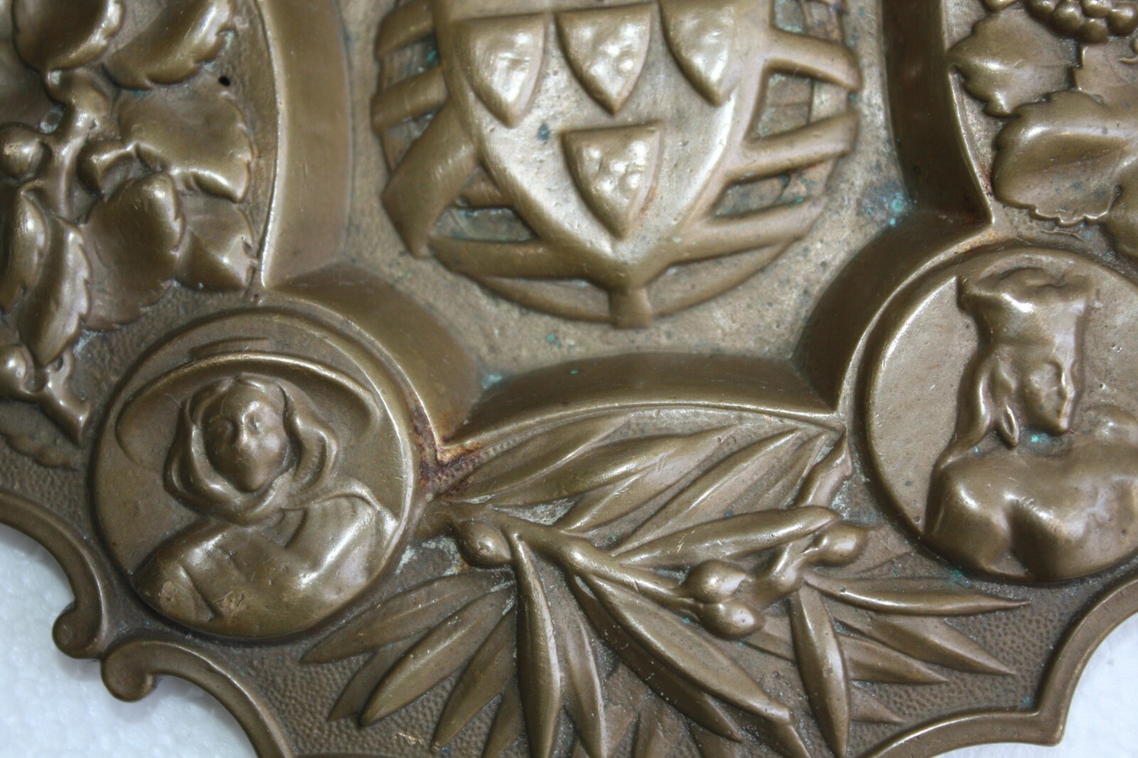 Copper Brass Bronze Pewter Metal Bowl Planter Jug Tray Old Vintage Antique Ra - Picture 92 of 252