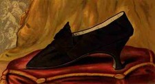 A4 Photo Ladies old fashioned shoes 1885 1 Print Poster