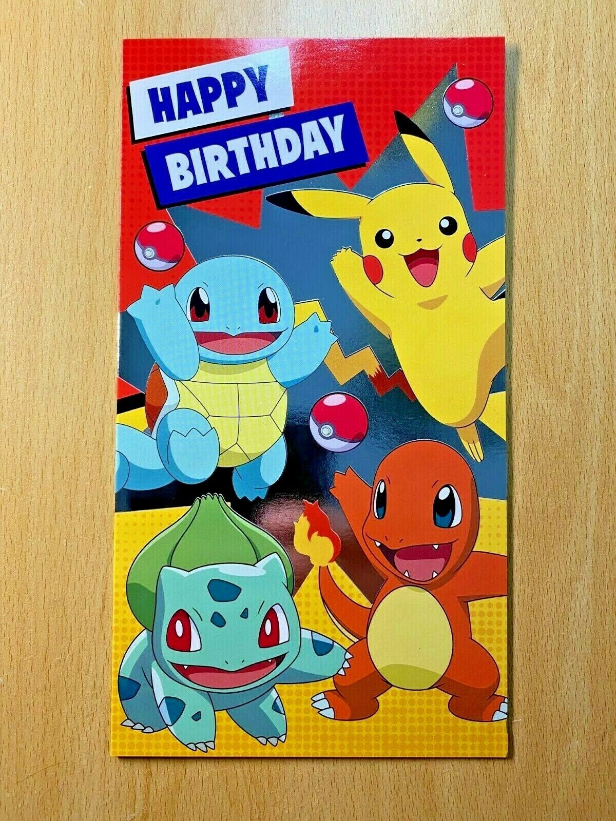 Birthday Bulbasaur Celebration Trading Card Cute Gifts for 