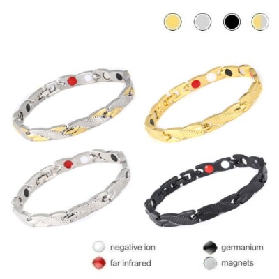 Therapeutic Energy Healing Copper Magnetic Bracelet Therapy Arthritis Gift US