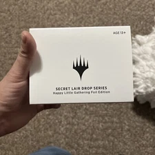 Secret Lair Happy Little Gathering Non-Foil MTG Bob Ross lands - Factory sealed