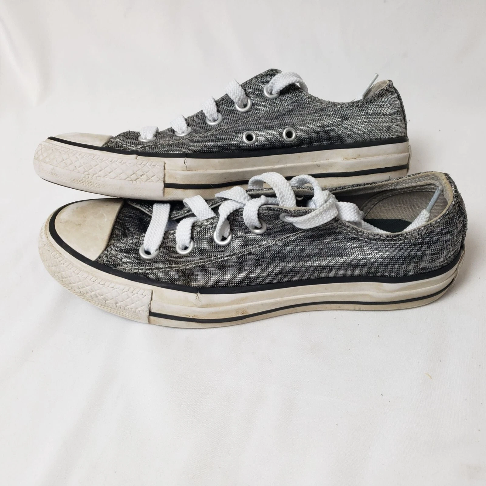 Sneakers Converse All Star donna grigie basse stringate taglia 6 OTTIME CONDIZIONI!!!