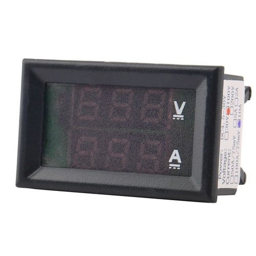☮DC 0.0-100V 10A Dual LED Digital Voltmeter Amperemeter AMP Spannung Volt - Bild 5 von 8