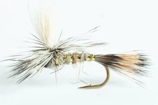 Hare's Ear Parachute Dry Fly, 6-Pack
