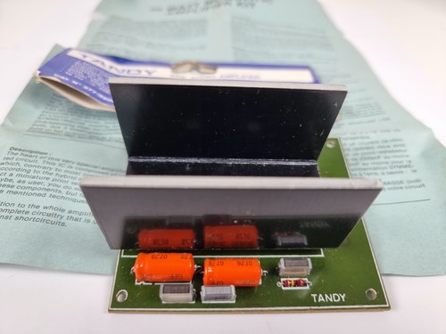 Vintage Tandy 20W Monolitic Audio Amplifier Kit Cat No 277-9204 – Assembled - Picture 3 of 18