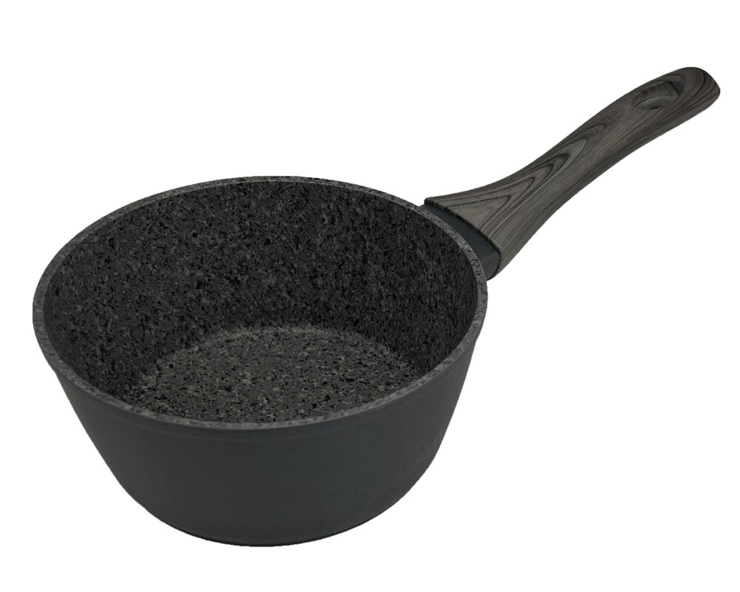 Эргономичный дизайн Stieltopf mit Griff в противовале Holzoptik 16 см от Schwarz 3390₽