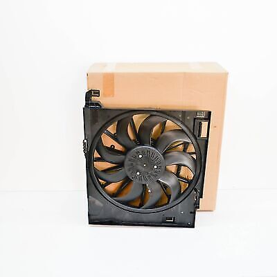 Genuine Jaguar XJ XJR XF Complete Radiator Cooling Fan Assembly  