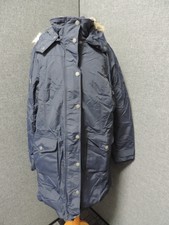 Fatface Ladies Artic Parka Navy Uk 18 Rrp £120 Ln043 Hh 05