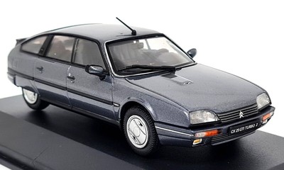 Solido 1/43 - Citroen CX GTi Turbo II 1988 2.5L Meteor Grey Diecast Model Car