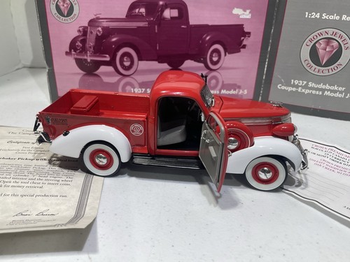1937 STUDEBAKER Coupe-Express Model J-5 Campbell Oil Crown Premiums 1:24 Scale - Picture 11 of 19