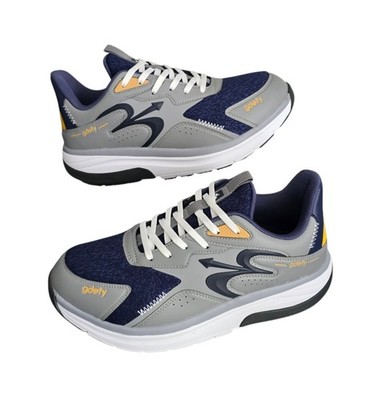 Gdefy Energiya Shoes Mens Size 10.5 Wide Sneakers Gray Purple New Without Box 
