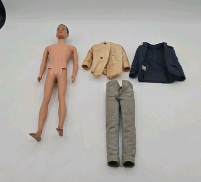 Mattel Barbie Ken He's A Doll Barbies Boyfriend No 750 1962 Japan Original