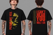 Pierce The Veil I Cant Hear You World Tour 2026 Tour Dates Double Sided T-Shirt