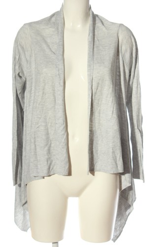 H&M Cárdigan de punto Mujeres Talla EU 38 gris claro look casual - Imagen 4 de 5