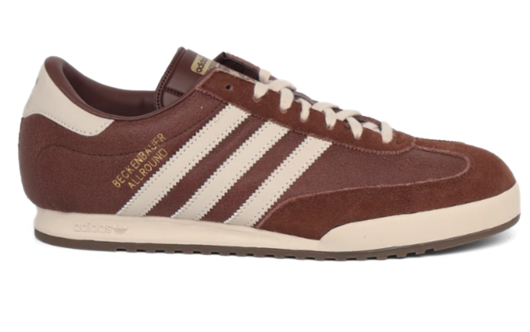 adidas Beckenbauer Brown Mens Shoes Trainers Uk Sizes 7 - 9 G96460 Originals