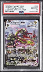 Rayquaza VMAX Alternate Art Secret Rare - 218/203 - Evolving Skies