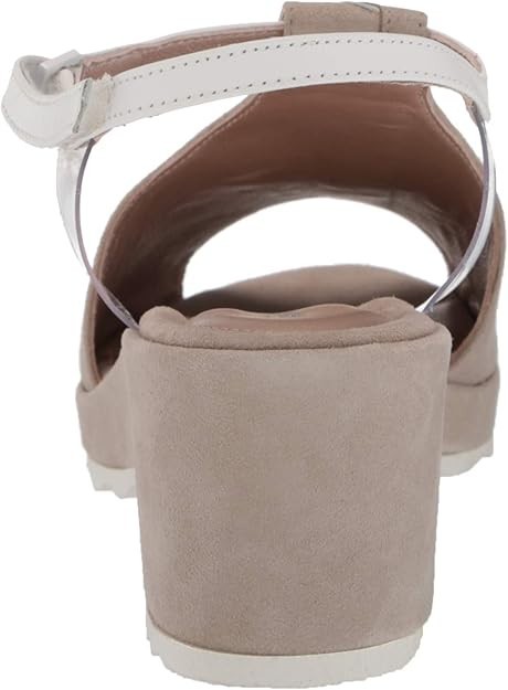 BeautiFeel Women's Jess Wedge Sandal Tahini Sude/White Size 40 EU image 3