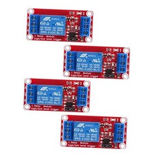 4pcs DC 5V Relay Module - 1 Channel Relay Switch Board with 5V-4pcs