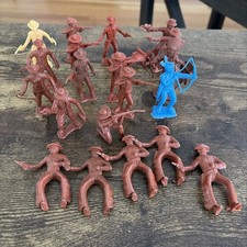 MPC cowboys/Indian Figures 54mm