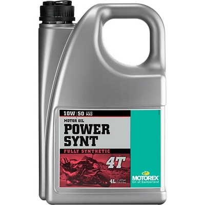 Motorex Power Full Synthetic 4T Motor Oil 10W-50 4 Liter 110452