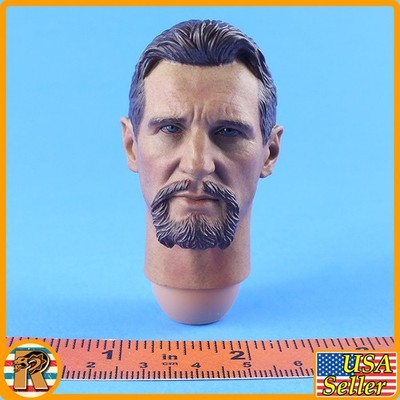 Batman Begins Ninja Warrior - Ducard Headsculpt #2 - 1/6 Scale Part - Present 