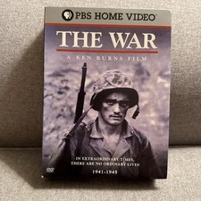 The War DVD, 2007 PBS Home Video World War 2 A Ken Burns Film 1941-1945 6 DVD