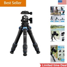 Aluminum Mini Travel Tripod 17 Inch 15KG Ball Head 360 Panoramic Arca Swiss