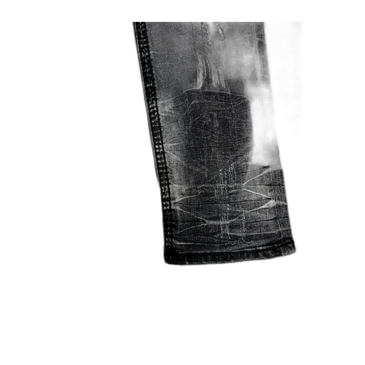 Rock Revival Collectors Edition Black Denim Ripped Jeans 0078/1000 Matt Straight View 3