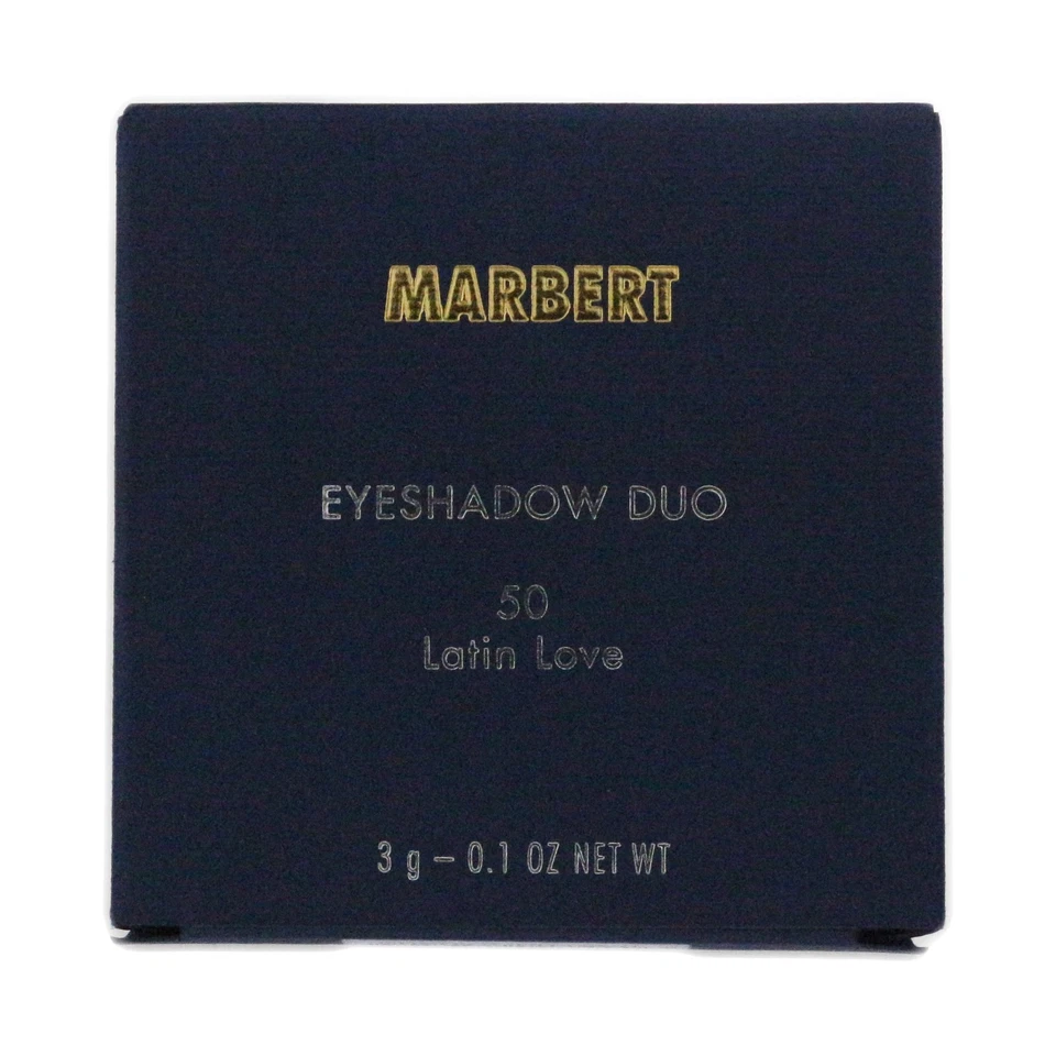 Sombra de ojos Marbert Duo '50 Latin Love' 0,1 oz/3 g nueva en caja Foto 2 de 3