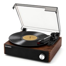 Record Player with Built-in Speakers, Bluetooth Turntable