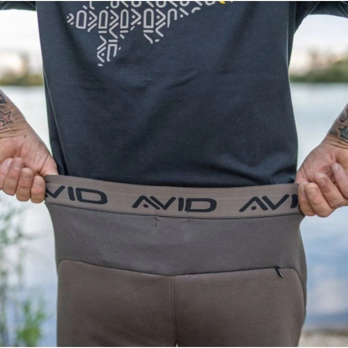 Joggers compuestos Avid marrón - todos los tamaños - ropa de pesca de carpa al aire libre