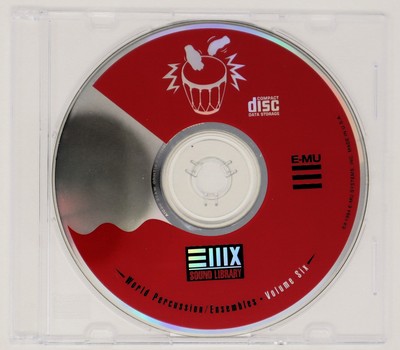 E-MU Sound Library 6 World Percussion Ensembles Sample/Sound Library/Sampling CD
