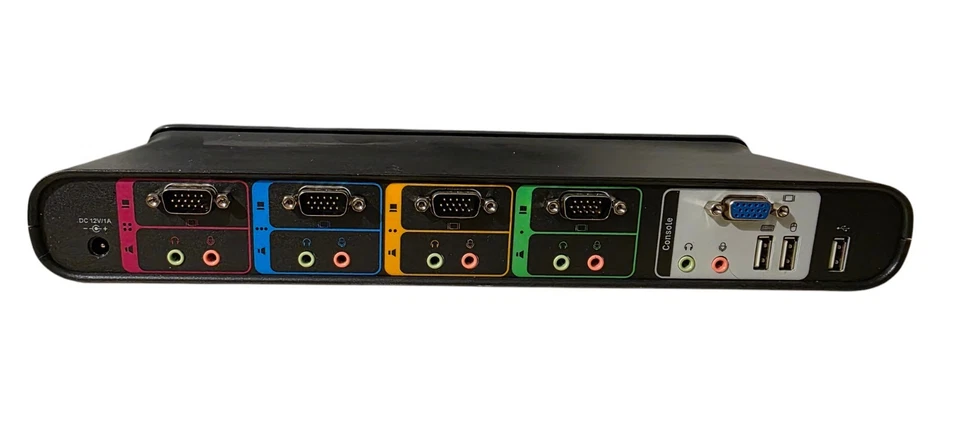 Belkin OmniView Soho Kvm Switch F1DS104L - Gebraucht, Voll Funktionsfähig - Bild 2 von 3