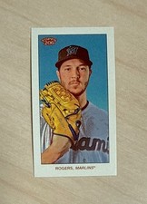 TREVOR ROGERS - 2022 Topps 206 [Base] - Wave 4 - #29 - MIAMI MARLINS