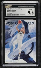 2021 Court Kings Modern Strokes Amethyst 61/99 Luka Doncic #6 CGC 9.5 Mint+ 00ev