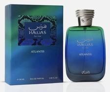 Rasasi Hawas Atlantis Eau De Parfum Aquatic Fruity Woody Cologne For Men 100 ML