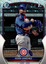 Adan Sanchez 2023 Bowman Chrome Prospects Mojo Refractor