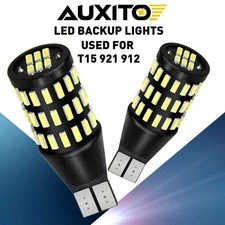 AUXITO Backup Reverse LED Light 921 912 W16W Bulbs For CR-V Accord Civic 6000K U
