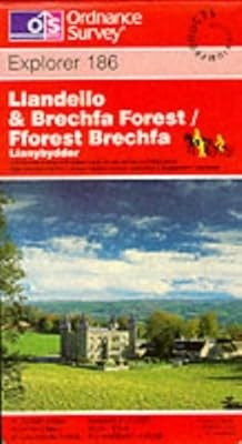 Llandeilo and Brechfa Forest: Sheet 186 (Explorer Maps), , Used; Good Book