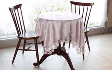 Water-Repellent Jacquard Tablecloth Approx. 110 110cm Meilleure
