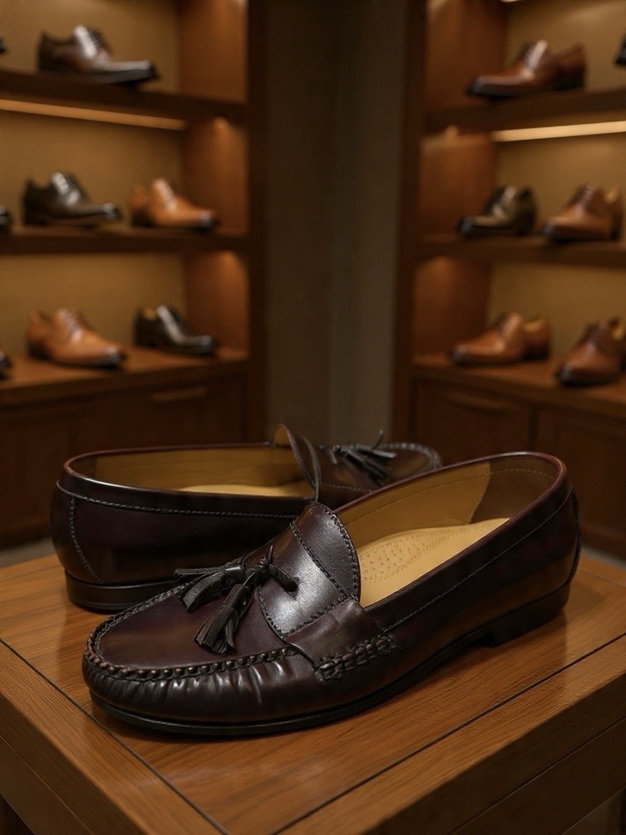 cole haan burgundy dress shoes NikeAir Mens 9 Leather Penny Loafers Moc Toe Cole Haan leather products primary-color-blue TOM FORD Women's Long Collection:Island Fare - White