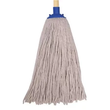 Tough Guy 16W216 20 In String Wet Mop, 16 Oz Dry Wt, Screw On Connection,
