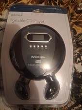 Insignia - Portable CD Player Anti-Shock NS-P4112 - Black/Charcoal