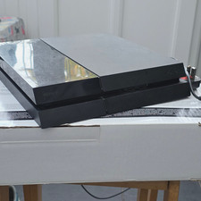 Sony PlayStation 4 500GB Game PS4 Console Jet Black Sold as Spares (but works!)